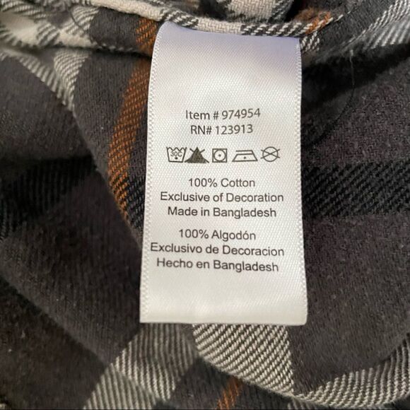 Jachs ~ heavy weight plaid shirt ~ size Medium - Picture 7 of 8